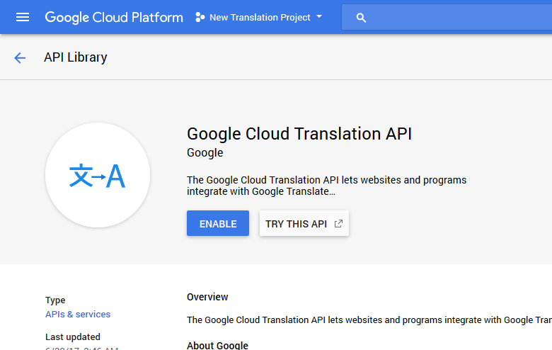 google translate speech to text api