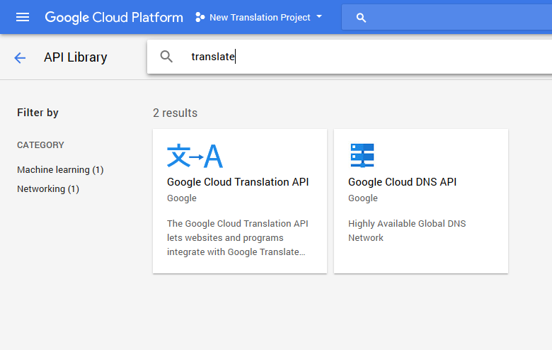 Generate Google Translate API Key - TranslatePress