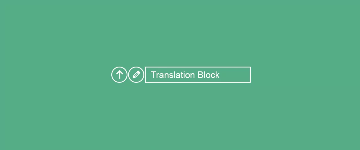 Translation blocks