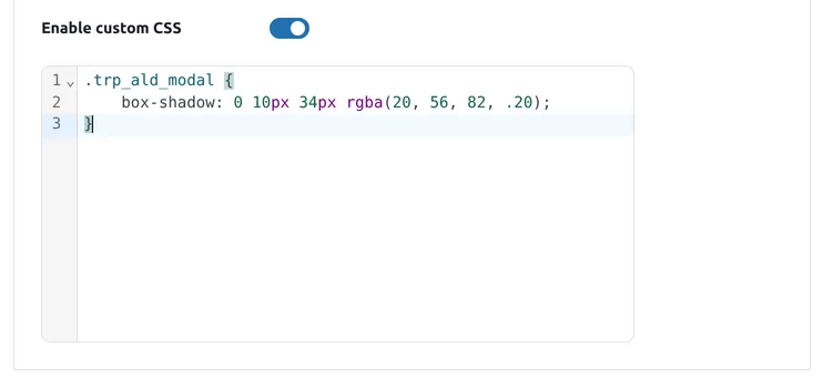 Rilevamento automatico della lingua utente - abilita CSS personalizzato