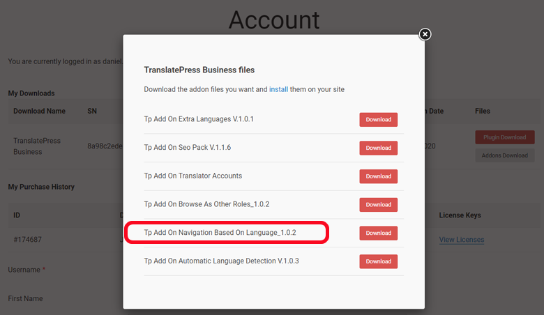 TranslatePress-Addons