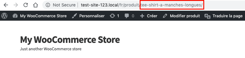 Translated URL slug using TranslatePress