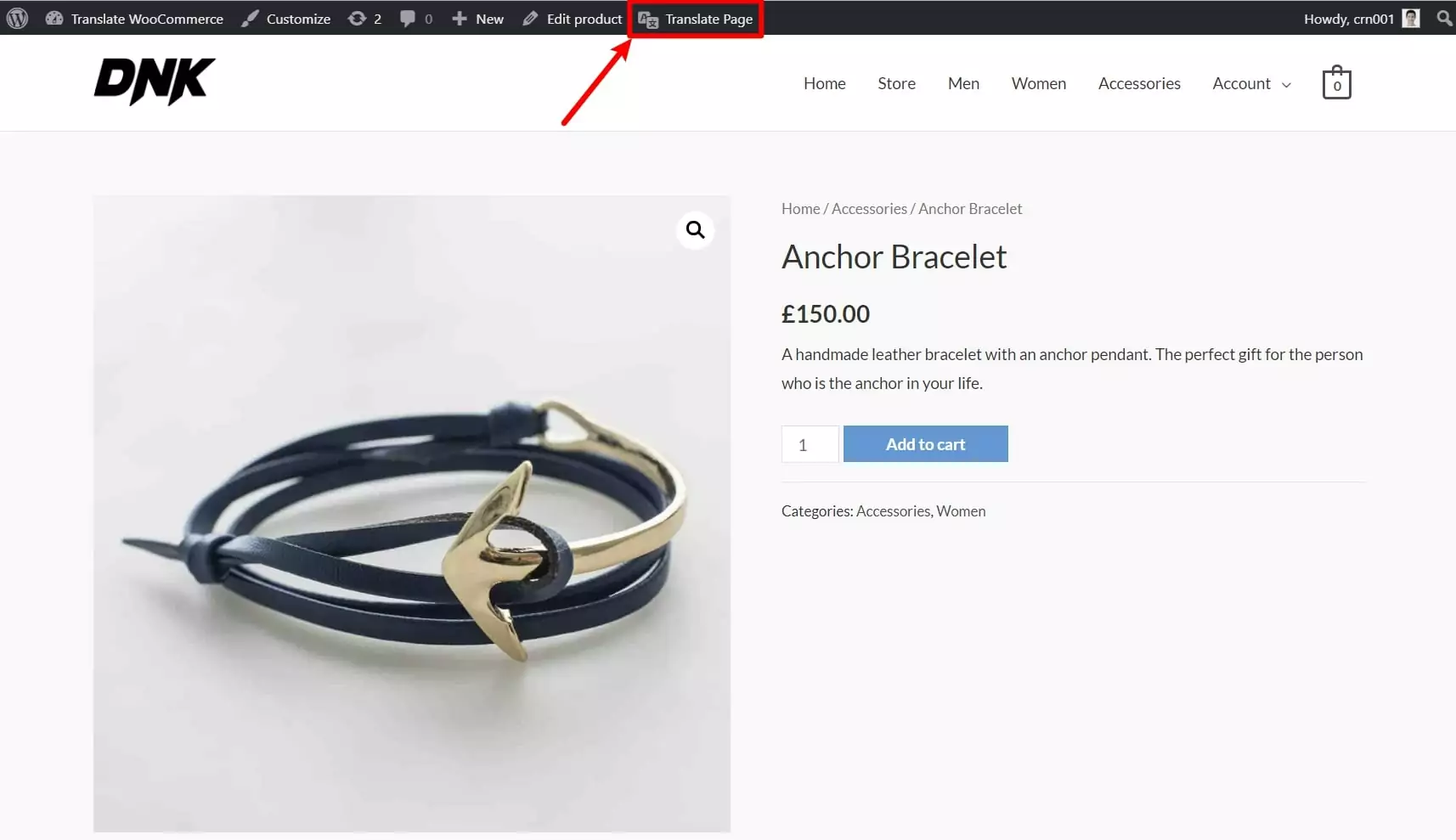 How to access WooCommerce translation editor