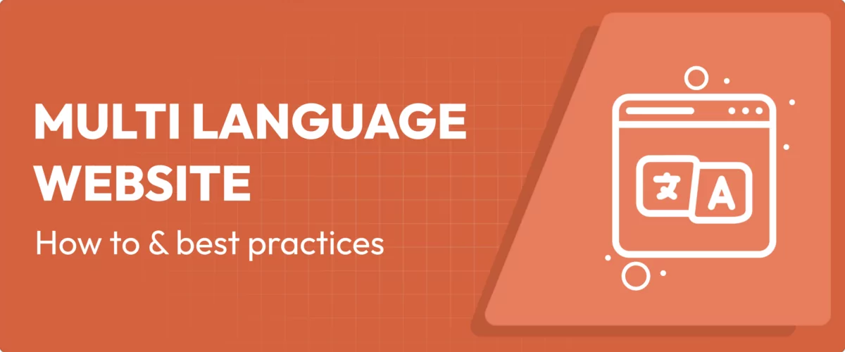 multi language website