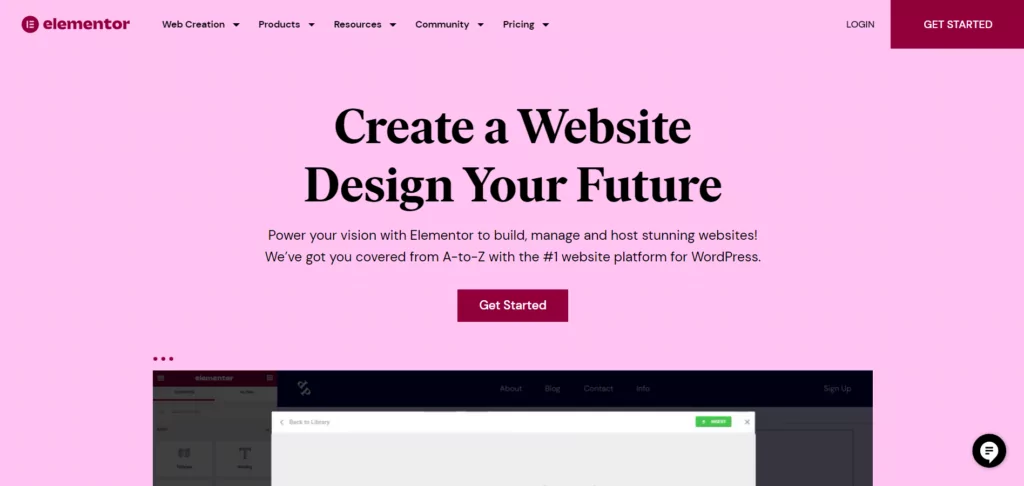Elementor - one of the best WordPress page builders for multilingual sites