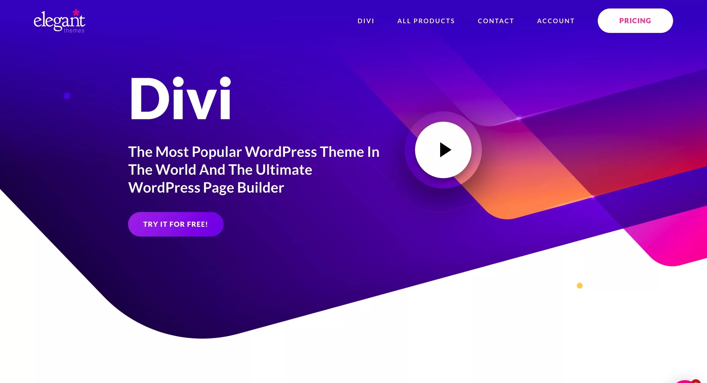 Divi Builder - final entry among the best WordPress page builders for multilingual sites