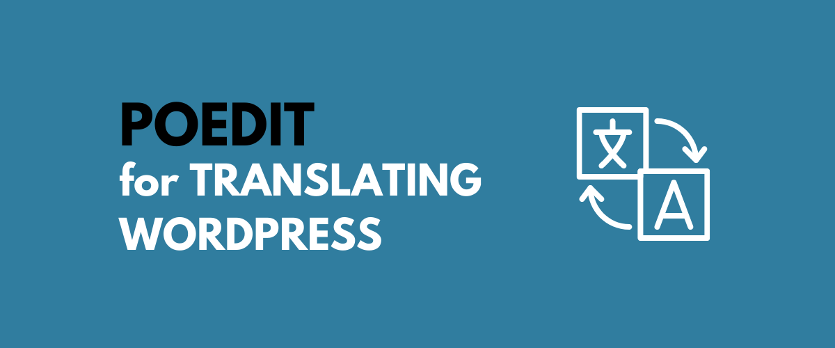Poedit for WordPress translation