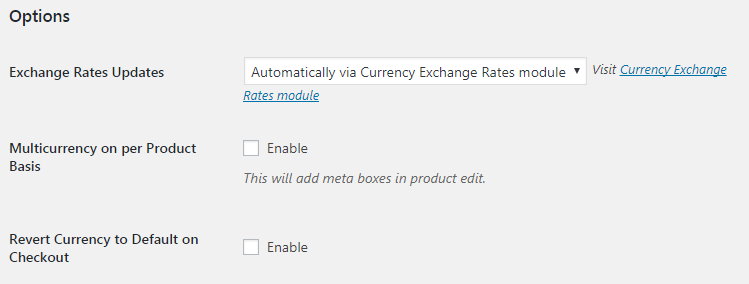 currency switcher