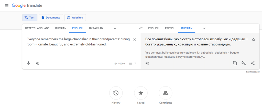 Microsoft translator vs google translate translation accuracy