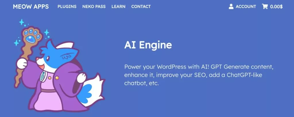 AI Engine ChatGPT WordPress plugin