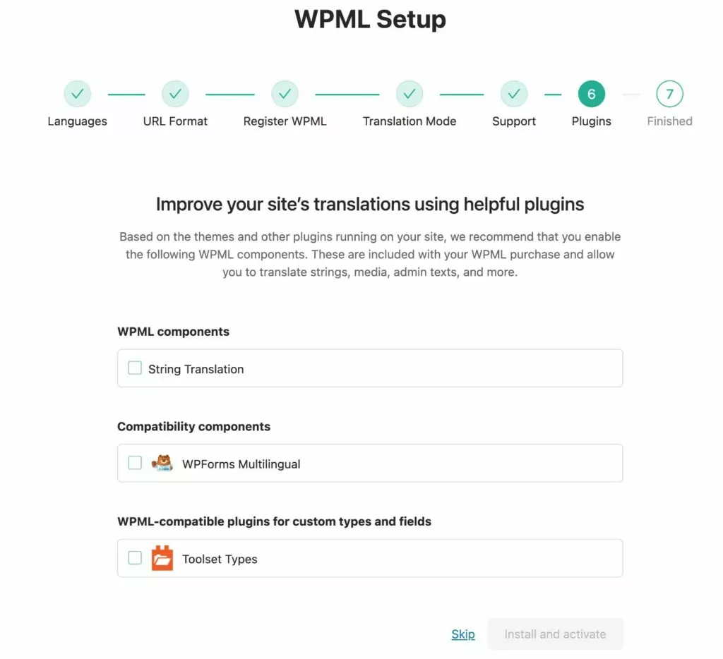 WPML translation comptability