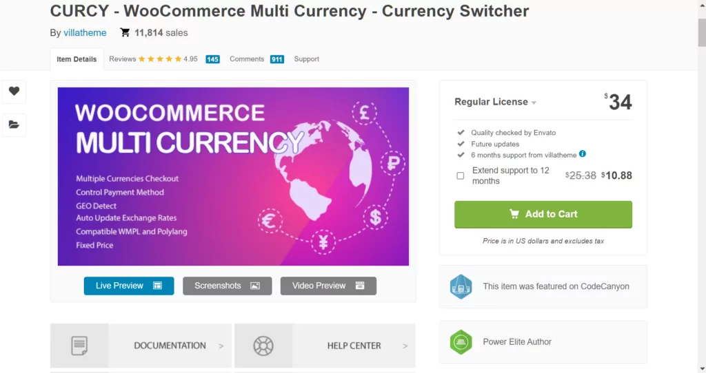 CURCY - WooCommerce Multi Currency Switcher