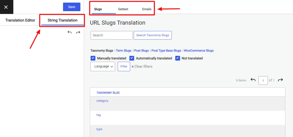Translate URL Slugs in TranslatePress