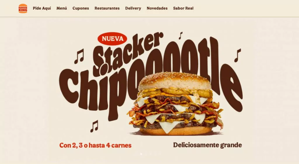 localized images with text example burger king mexico