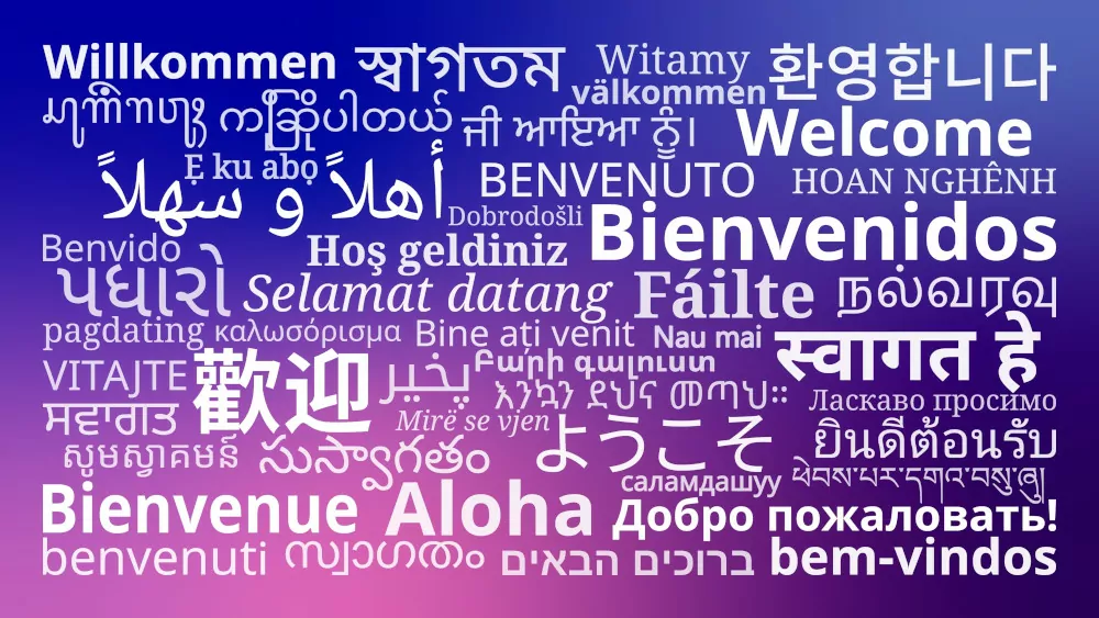 why use multilingual fonts on your multi-language website