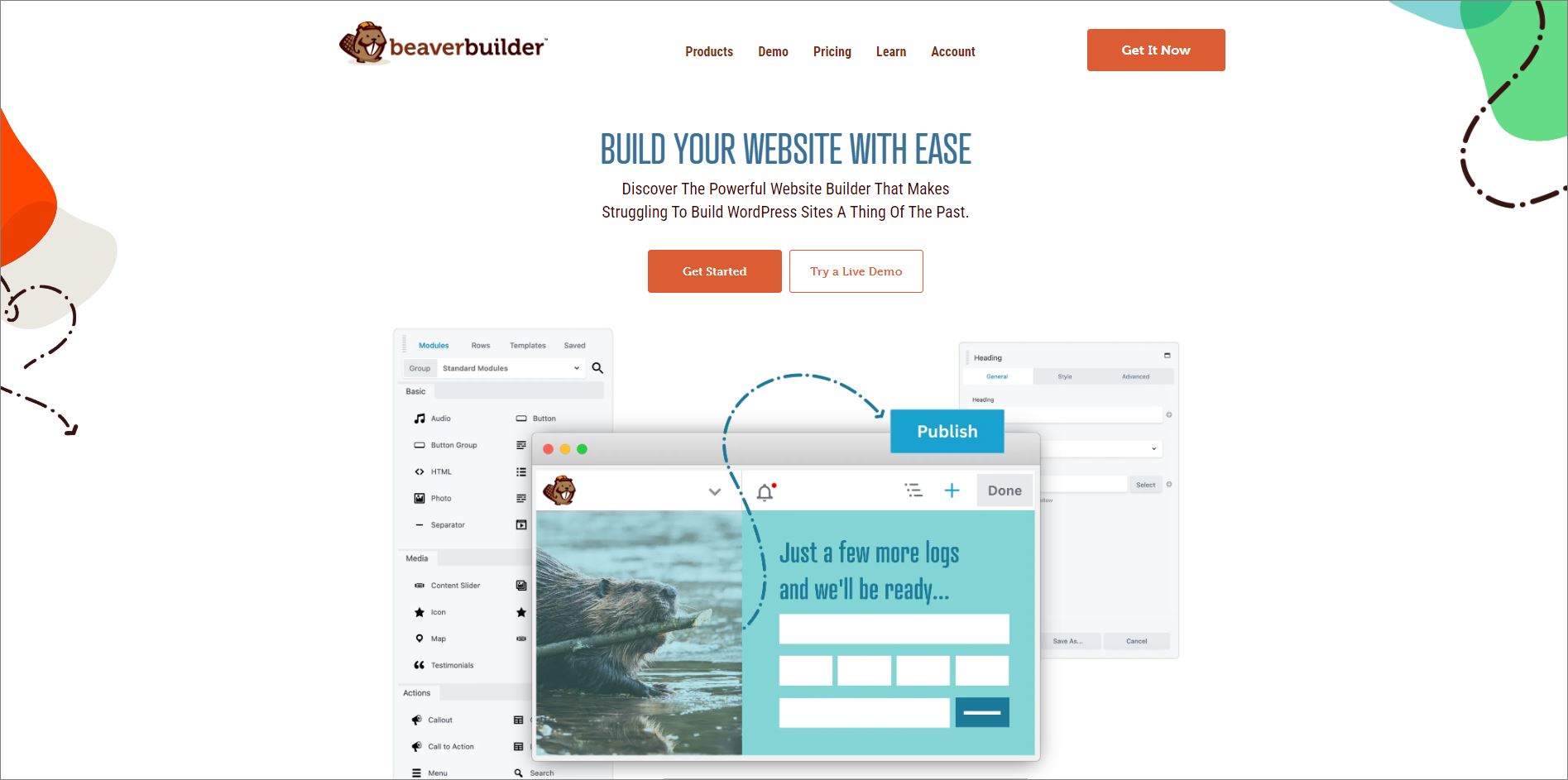 Beaver Builder website