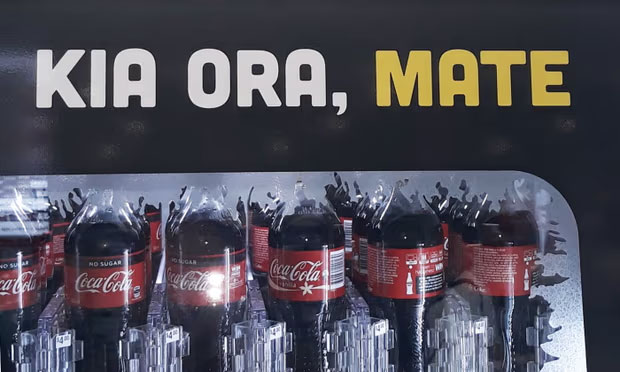 kia ora mate coca cola translation fail