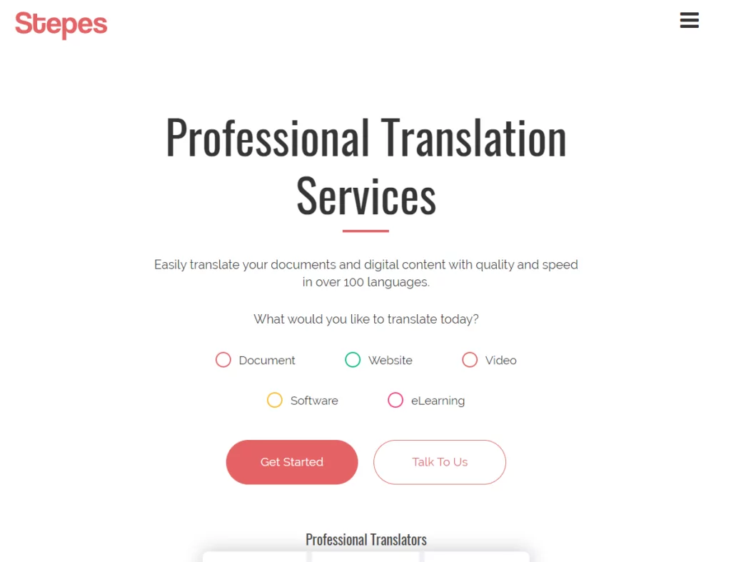 stepes professional financial translation service