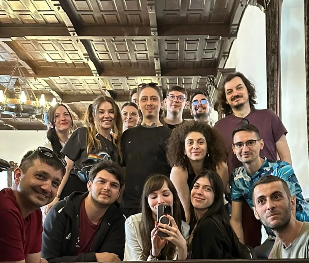 TranslatePress team at Fagarasi Fortress