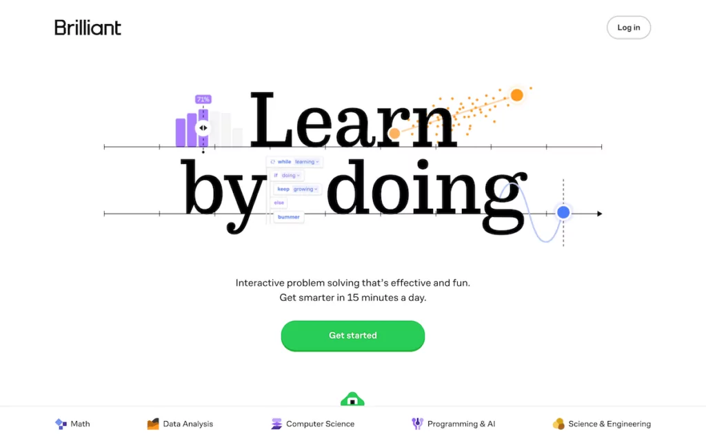 The Brilliant website.