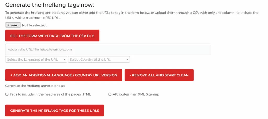 hreflang tag generator to help you follow mobile seo best practices