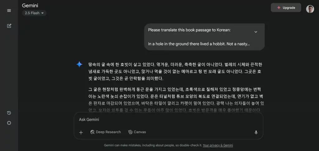 is google gemini the most accurate online translator