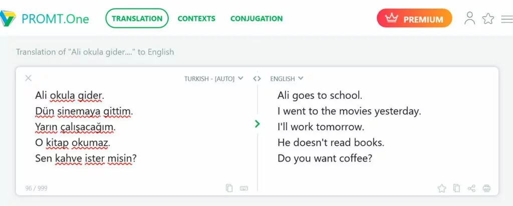 is promt.one an accurate translation site