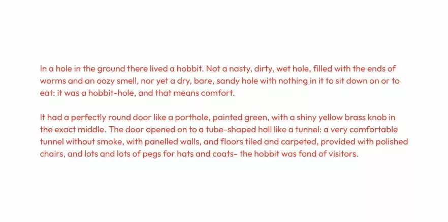 the hobbit opening paragraphs: testing material for the most accurate translation sites