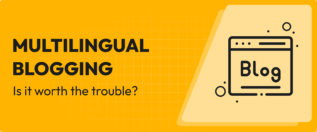 multilingual blogging