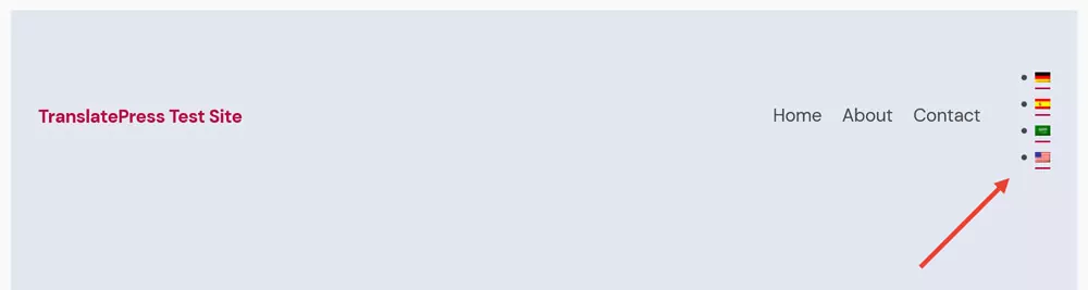 unstyled custom language switcher