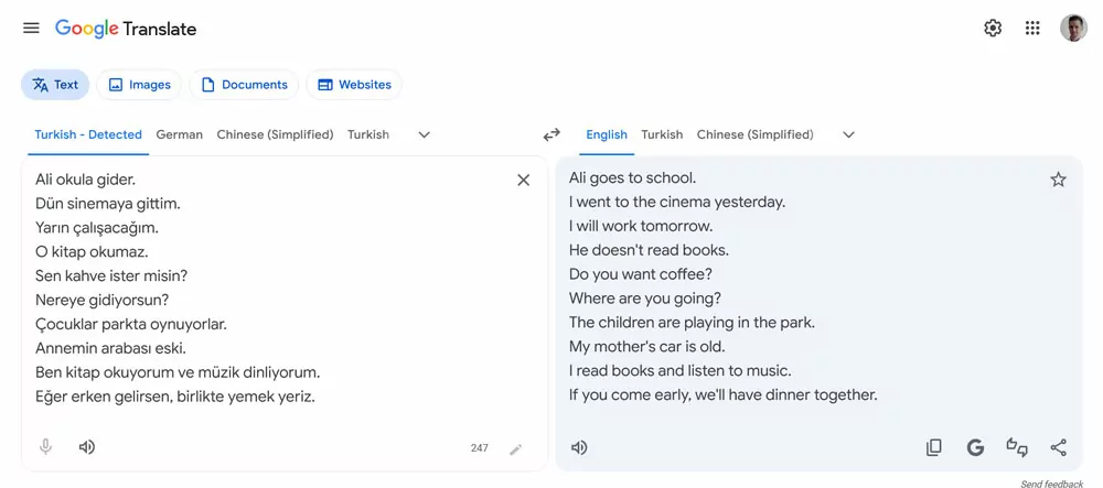 Siti di traduzione accurati google traduttore